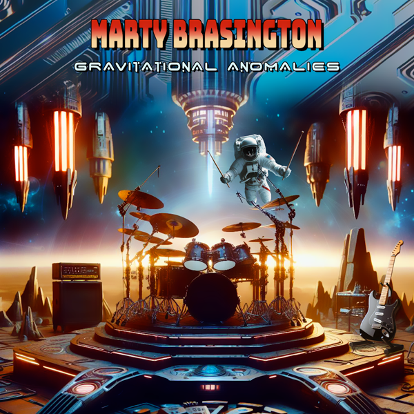 Marty Brasington - Gravitational Anomalies cd cover