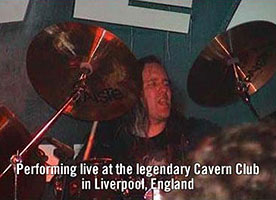 Marty Brasington at the Cavern Club
