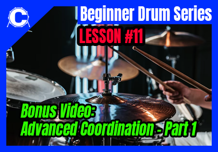 Beginner Drum Series Lesson 11