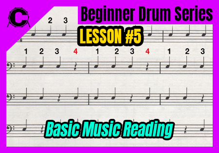 Beginner Drum Series Lesson 5