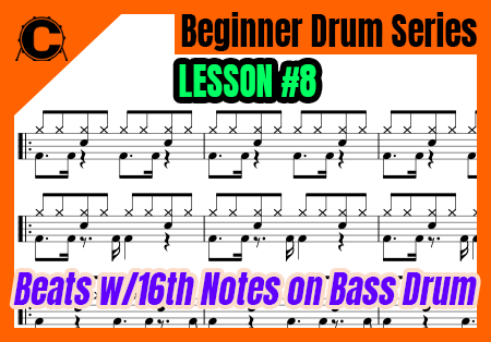 Beginner Drum Series Lesson 8
