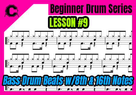 Beginner Drum Series Lesson 9