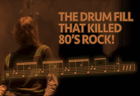 Nirvana Smells Like Teen Spirit Intro Drum Fill Lesson